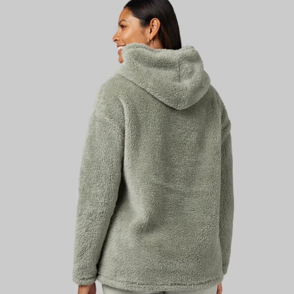 32 Degrees WOMEN'S SOFT SHERPA PULLOVER HOODIE -NWT - Picture 2 of 3